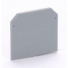 Перегородка концевая и разделительная для клеммной колодки