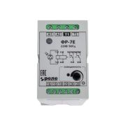 Фотореле ФР-7Е 220В 50Гц с датчиком кабель 1.5м ток контактов исполнительного реле 5А 2п УХЛ4 Реле и Автоматика A8222-77946503