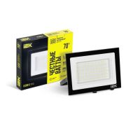 Прожектор светодиодный СДО 06-70 6500К IP65 черн. IEK LPDO601-70-65-K02