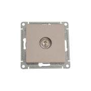 Розетка телевизионная TV AtlasDesign коннектор механизм шампань SE ATN000593