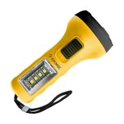 Фонарь ручной 0.5ВтLED+4SMD(1Вт) 1xAA корпус ABS-пластик ремешок ручной КОСМОС KOC119B