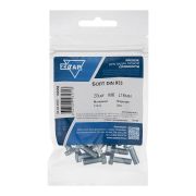 Болт с шестигранной головкой М6х16 DIN 933 класс прочн. 8.8 оцинк. (пакет) (уп.20шт) Tech-Krep/Zitar 102956