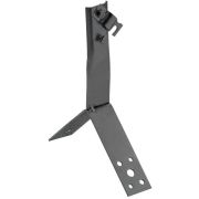 Держатель проводника круглого 6-10мм конька винт. H=100мм оцинк. сталь TD IEK ZDP80-13-4-16-100